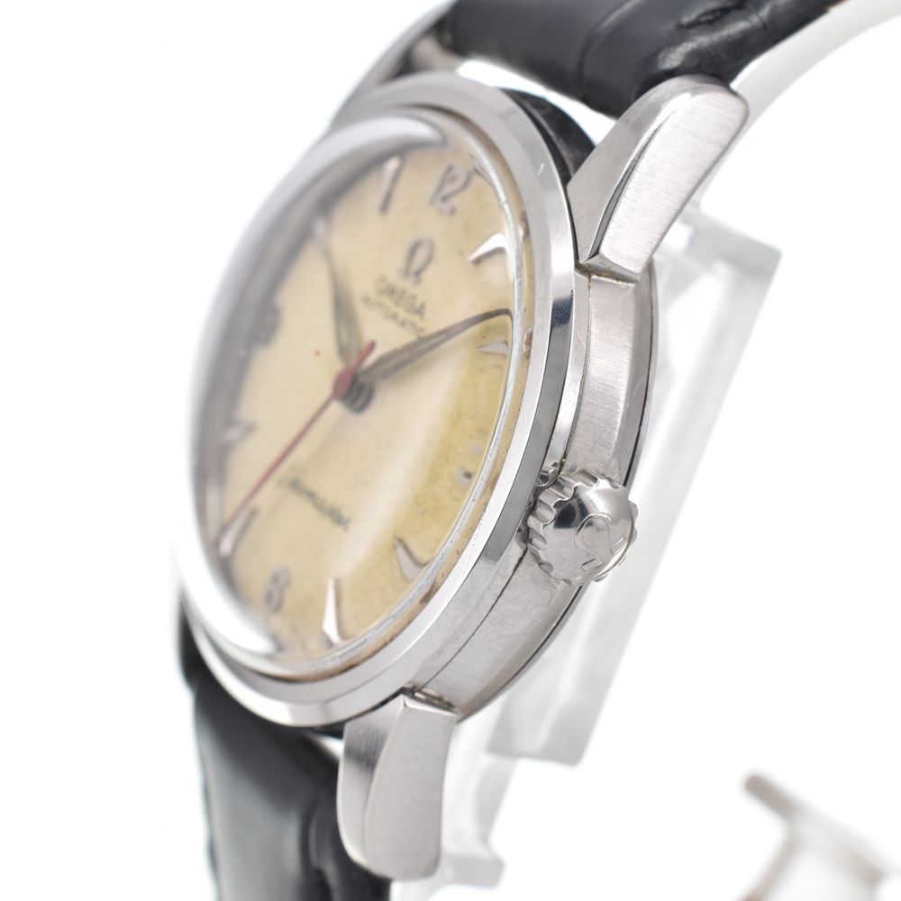 オメガ OMEGA 2991-1-SC ヴィンテージ シーマスター Cal.570 シルバー 自動巻き メンズ 腕時計 Y#146322