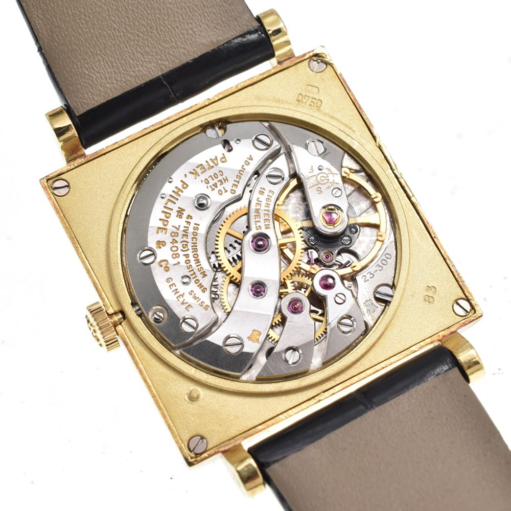 パテックフィリップ PATEK PHILIPPE 3405J-203 ヴィンテージ Cal.23-300 シルバー 手巻き メンズ 美品 箱付き 腕時計 Y#146335
