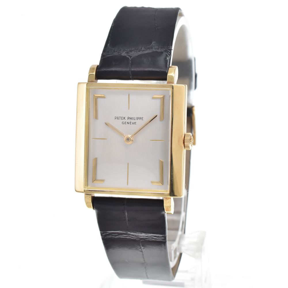パテックフィリップ PATEK PHILIPPE 3405J-203 ヴィンテージ Cal.23-300 シルバー 手巻き メンズ 美品 箱付き 腕時計 Y#146335