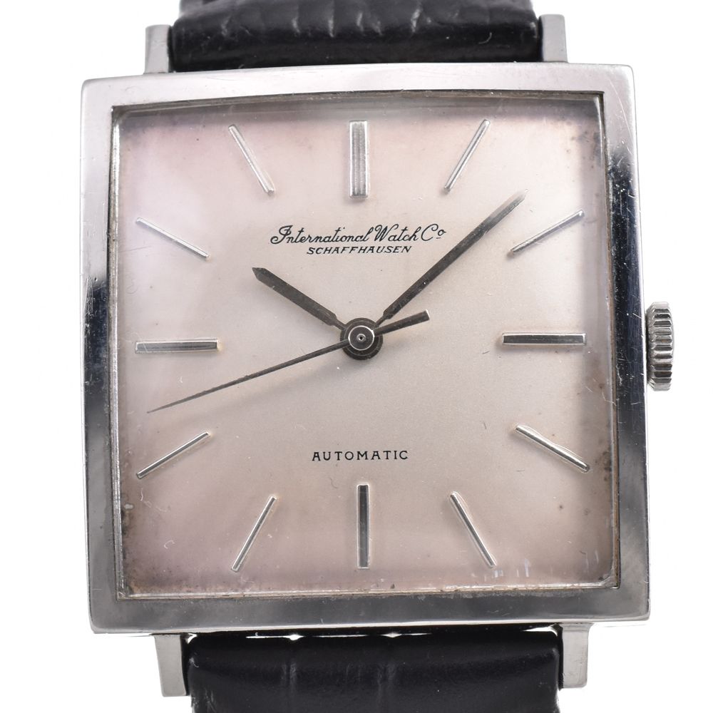 IWC IWC SCHAFFHAUSEN Ref.R1160A ヴィンテージ オールドインター Cal.854 アイボリー 自動巻き メンズ 腕時計 Y#146248