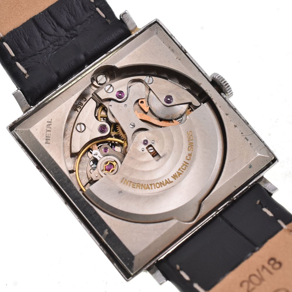 IWC IWC SCHAFFHAUSEN Ref.R1160A ヴィンテージ オールドインター Cal.854 アイボリー 自動巻き メンズ 腕時計 Y#146248