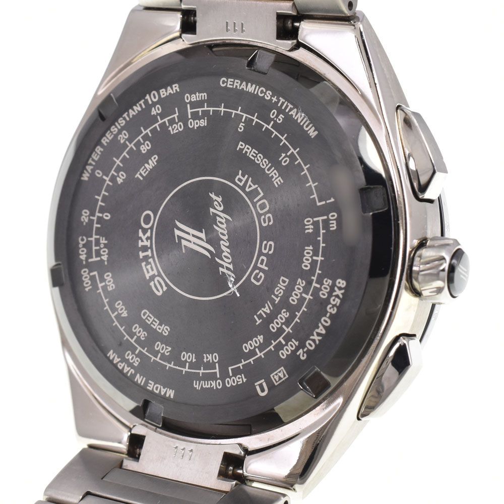 セイコー SEIKO 8X53-0AX0-2 アストロン デイデイト ネイビー ソーラー メンズ 箱付き 腕時計 G#147563 セイコー SEIKO 8X53-0AX0-2 アストロン デイデイト ネイビー ソーラー メンズ 箱付き 腕時計 G#147563