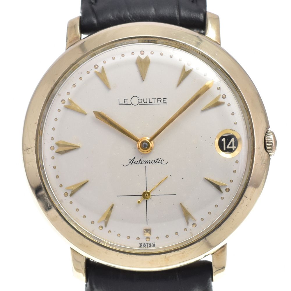 ジャガー・ルクルト JAEGER-LECOULTRE 655-122 ヴィンテージ cal.P813 シルバー 自動巻き メンズ 腕時計 Y#146292