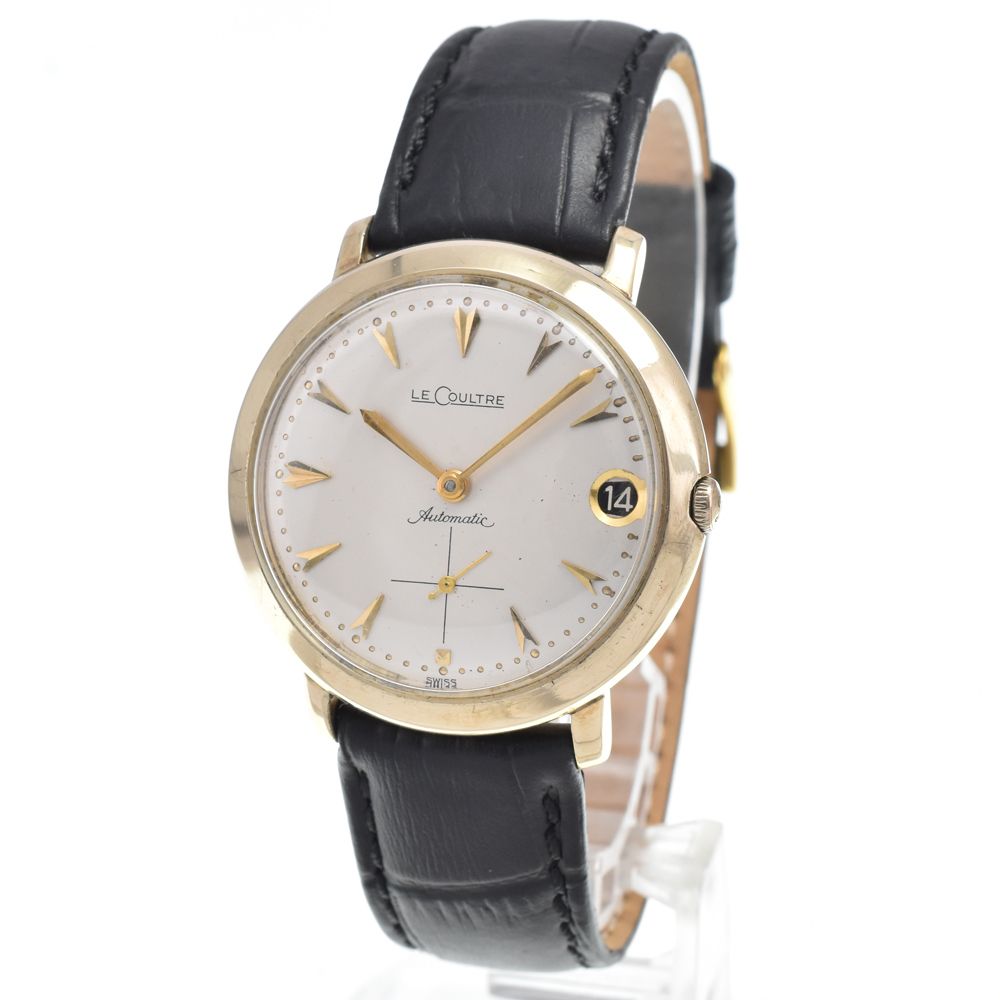 ジャガー・ルクルト JAEGER-LECOULTRE 655-122 ヴィンテージ cal.P813 シルバー 自動巻き メンズ 腕時計 Y#146292 ジャガー・ルクルト JAEGER-LECOULTRE 655-122 ヴィンテージ cal.P813 シルバー 自動巻き メンズ 腕時計 Y#146292