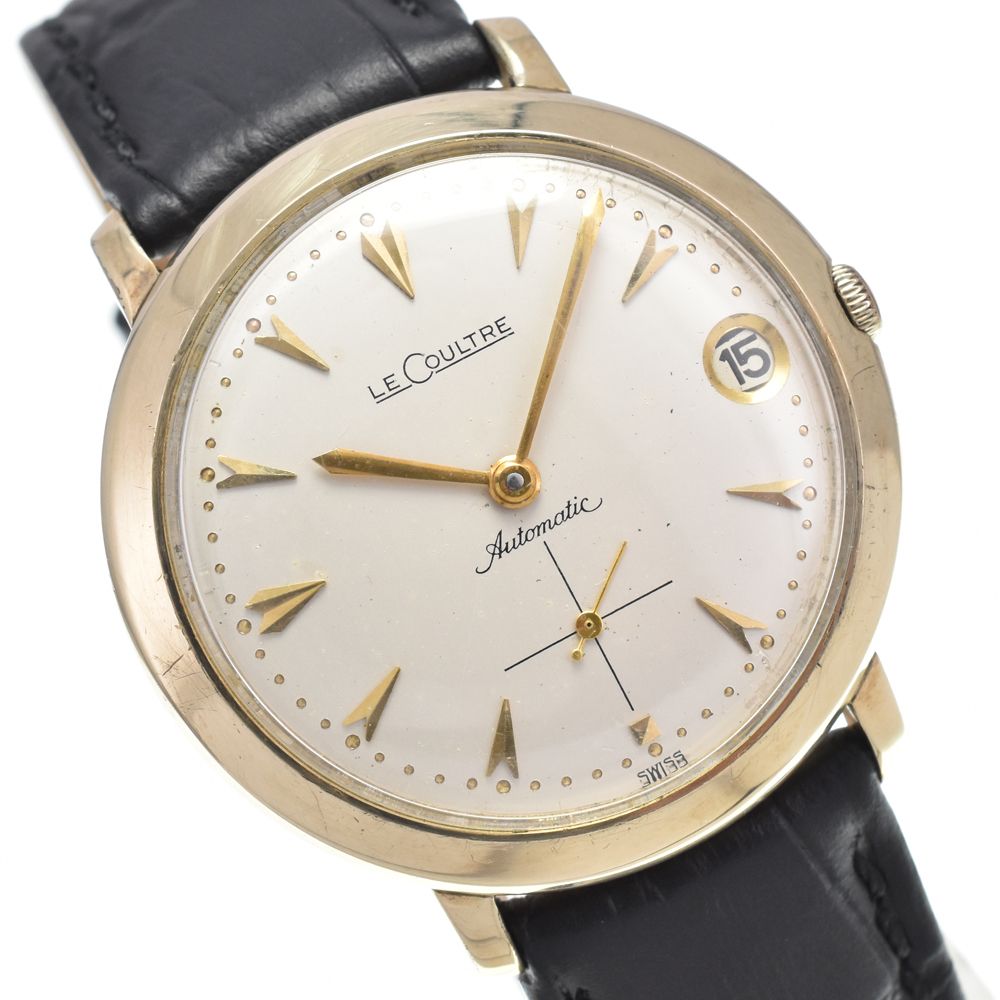 ジャガー・ルクルト JAEGER-LECOULTRE 655-122 ヴィンテージ cal.P813 シルバー 自動巻き メンズ 腕時計 Y#146292 ジャガー・ルクルト JAEGER-LECOULTRE 655-122 ヴィンテージ cal.P813 シルバー 自動巻き メンズ 腕時計 Y#146292