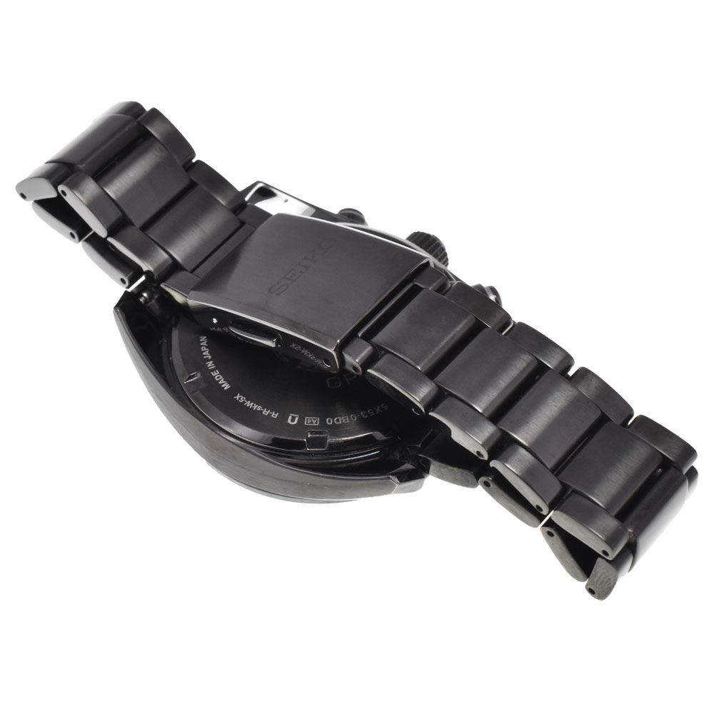 セイコー SEIKO 5X53-0BD0 アストロン デイデイト ダークグリーン ソーラー電波 メンズ 美品 箱付き 腕時計 G#147625