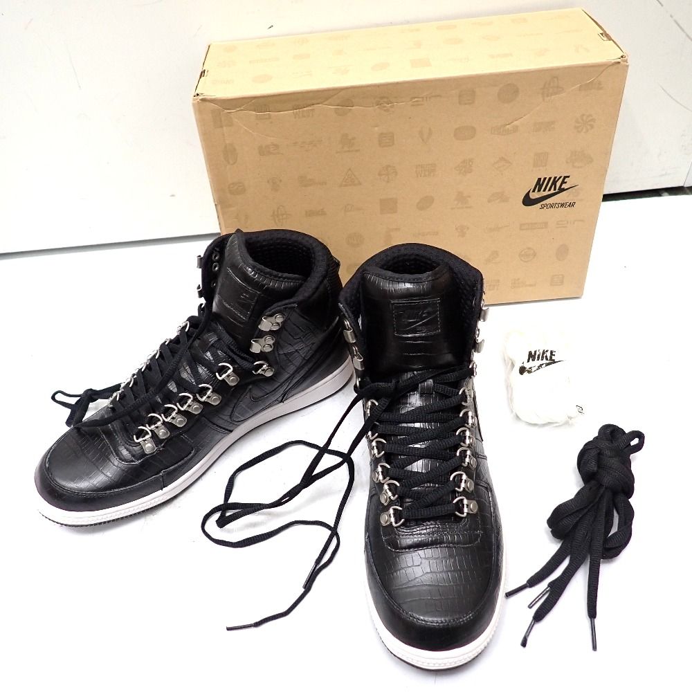 Ft1347421 ナイキ スニーカー ハイカット TERMINATOR HIGH ENG TZ 387336-001 ブラック 28.0cm メンズ NIKE 中古