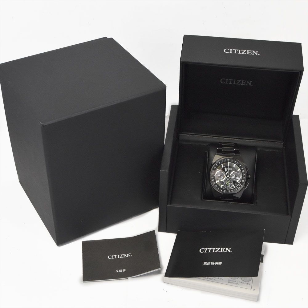 シチズン CITIZEN CC9004-51E/F900-TO21441 ザ・シチズン エコドライブ ブラック ソーラー メンズ 箱・保証書付き 腕時計 G#146807 シチズン CITIZEN CC9004-51E/F900-TO21441 ザ・シチズン エコドライブ ブラック ソーラー メンズ 箱・保証書付き 腕時計 G#146807