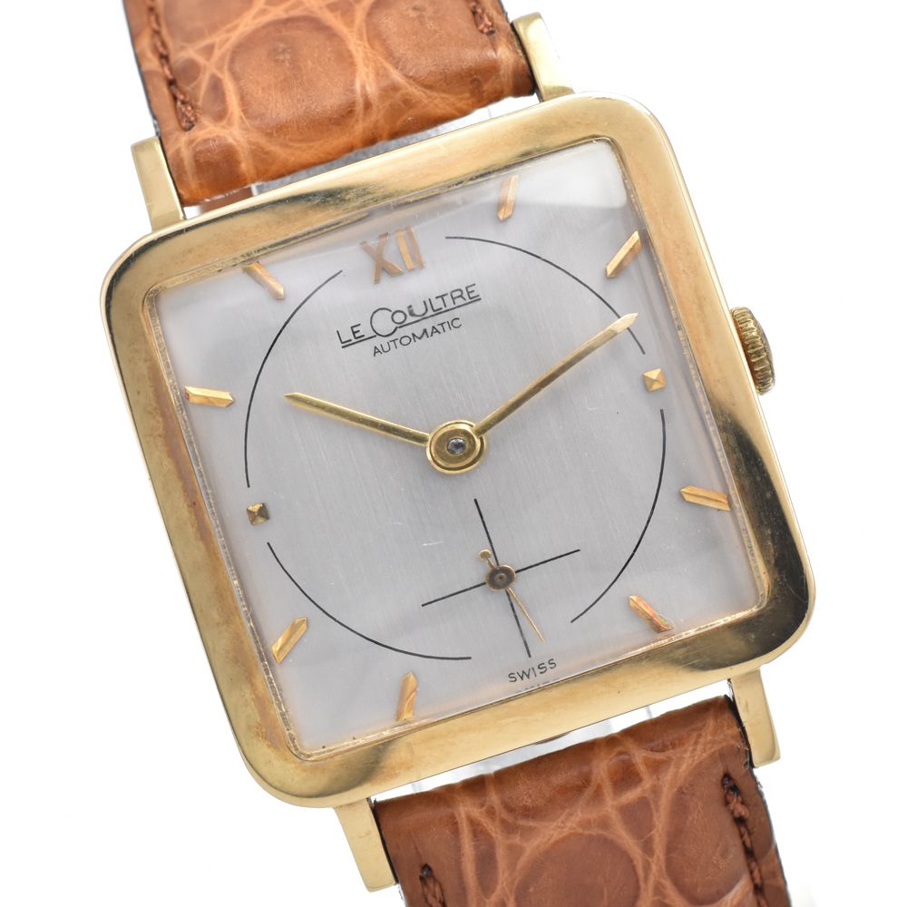 ジャガー・ルクルト JAEGER-LECOULTRE ヴィンテージ スモールセコンド Cal.P812 シルバー 自動巻き メンズ 美品 腕時計 Y#146305 ジャガー・ルクルト JAEGER-LECOULTRE ヴィンテージ スモールセコンド Cal.P812 シルバー 自動巻き メンズ 美品 腕時計 Y#146305