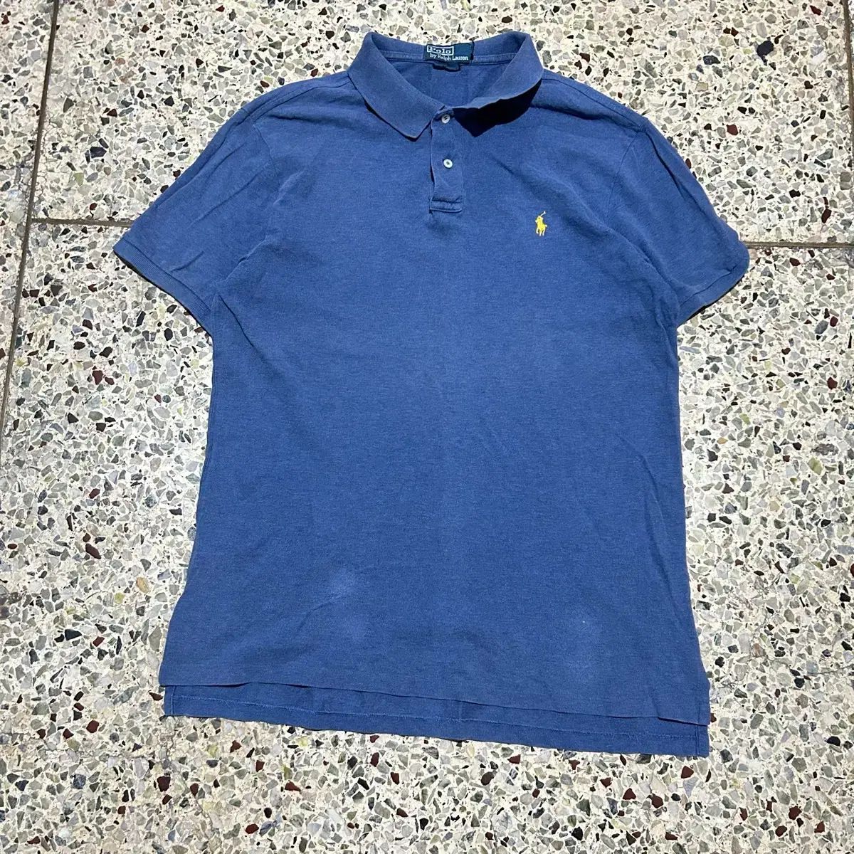 ポロ(POLO RalphLauren)ブルー カラーTシャツ