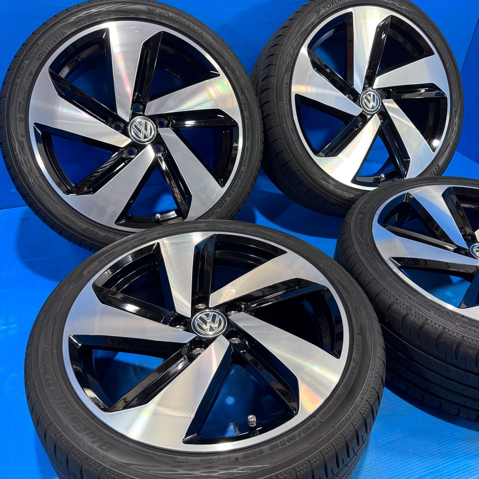 フォルクスワーゲン ゴルフ7 GTI 純正18インチ7.5J+49112-5H フォルクスワーゲン ゴルフ7.5 GTI純正 18インチ 7.5J+49 5H112