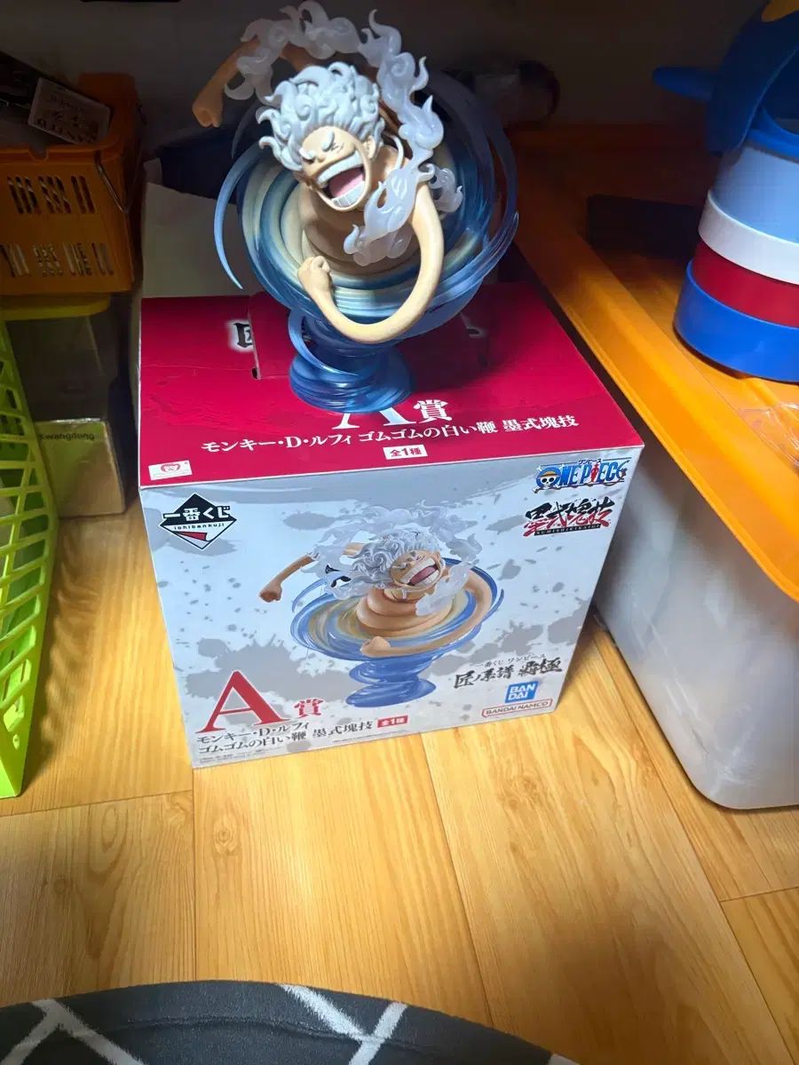 BANDAI ONE PIECE モンキー・D・ルフィ(ルフィ) フィギュア 一番くじ A賞 ニカ（NIKA） ルフィ フィギュア