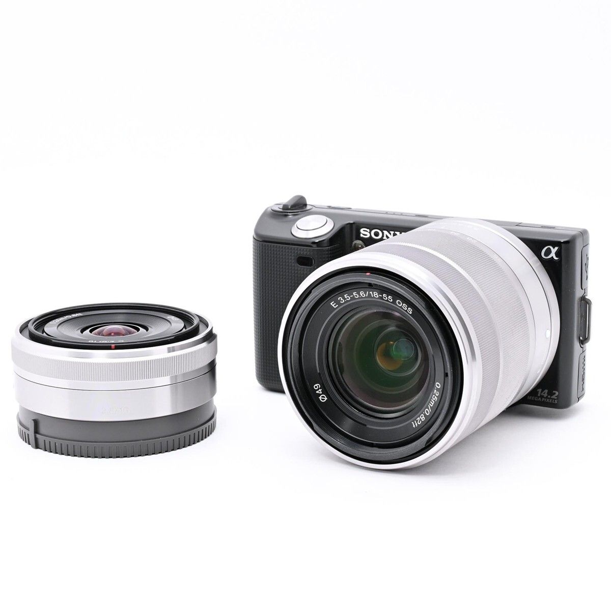 1331＜良品＞ SONY ミラーレス一眼 α NEX-5D ダブルレンズキットE16mm 