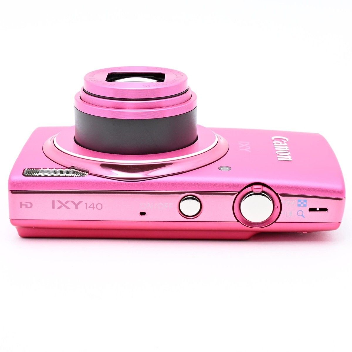 1337＜美品＞ Canon デジタルカメラ IXY 140 光学10倍ズーム ピンク IXY140 PK