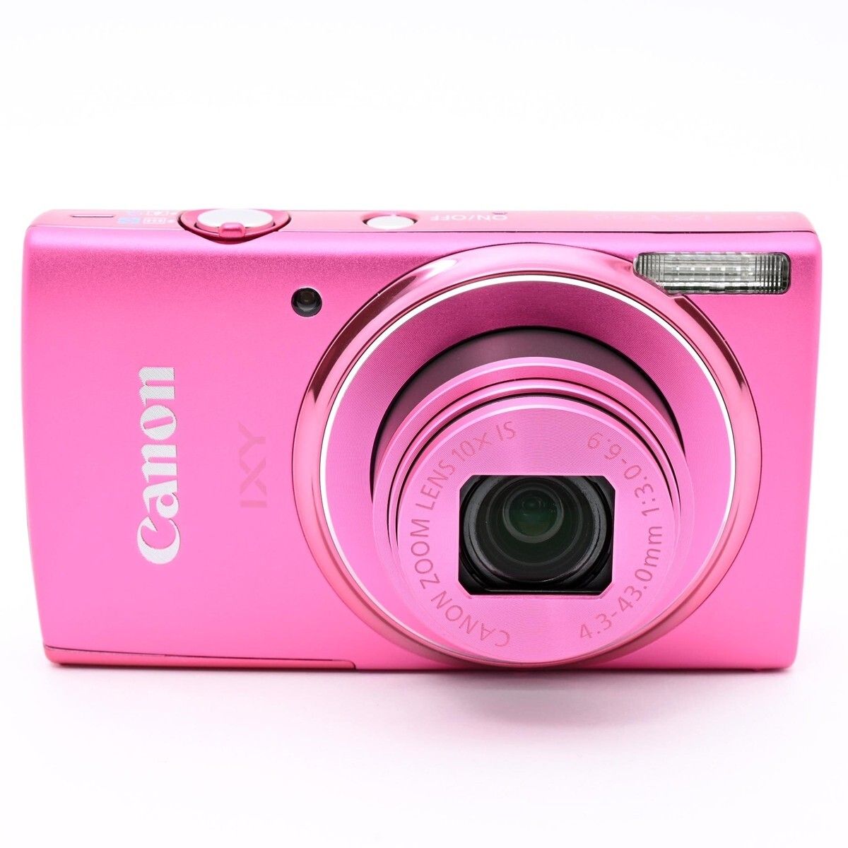 1337＜美品＞ Canon デジタルカメラ IXY 140 光学10倍ズーム ピンク IXY140 PK
