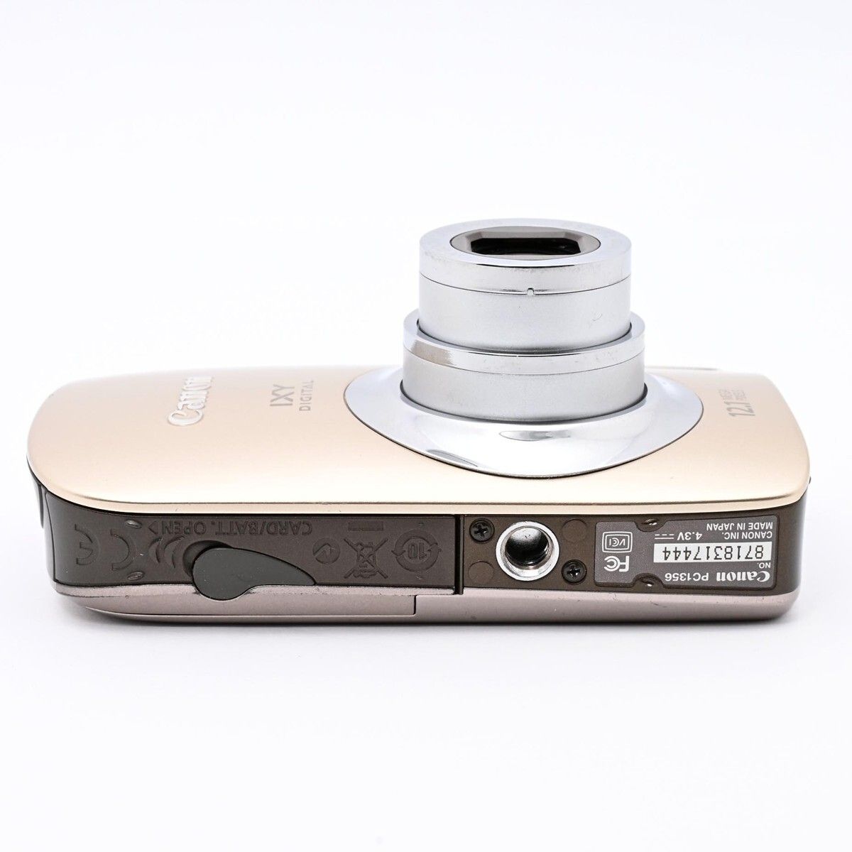 1374＜良品＞ Canon デジタルカメラ IXY DIGITAL イクシ 510 IS ゴールド IXYD510IS GL
