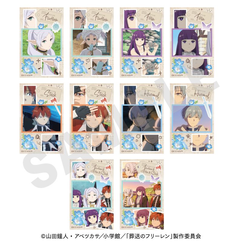 【coly】葬送のフリーレン ?favorite series? トレーディング場面写ステッカー（全10種） 1BOX入数：10