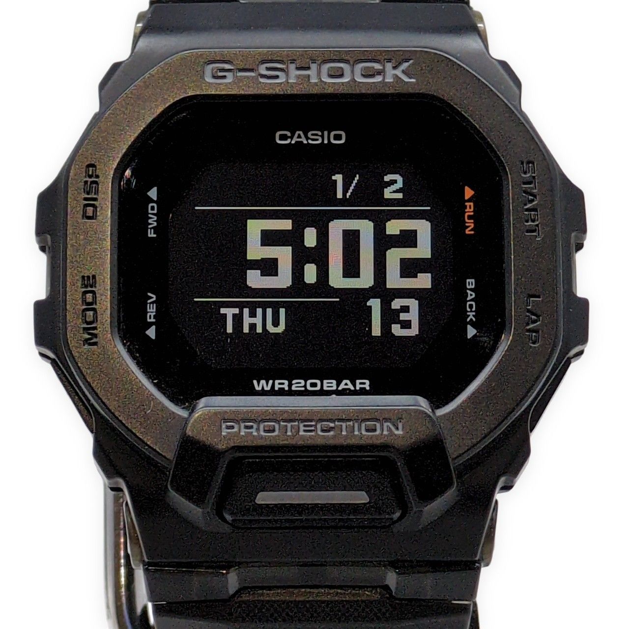 G-SHOCK ジーショック CASIO カシオ 腕時計 GBD-200-1JF G-SQUAD Gスクワッド ブラック デジタル クォーツ