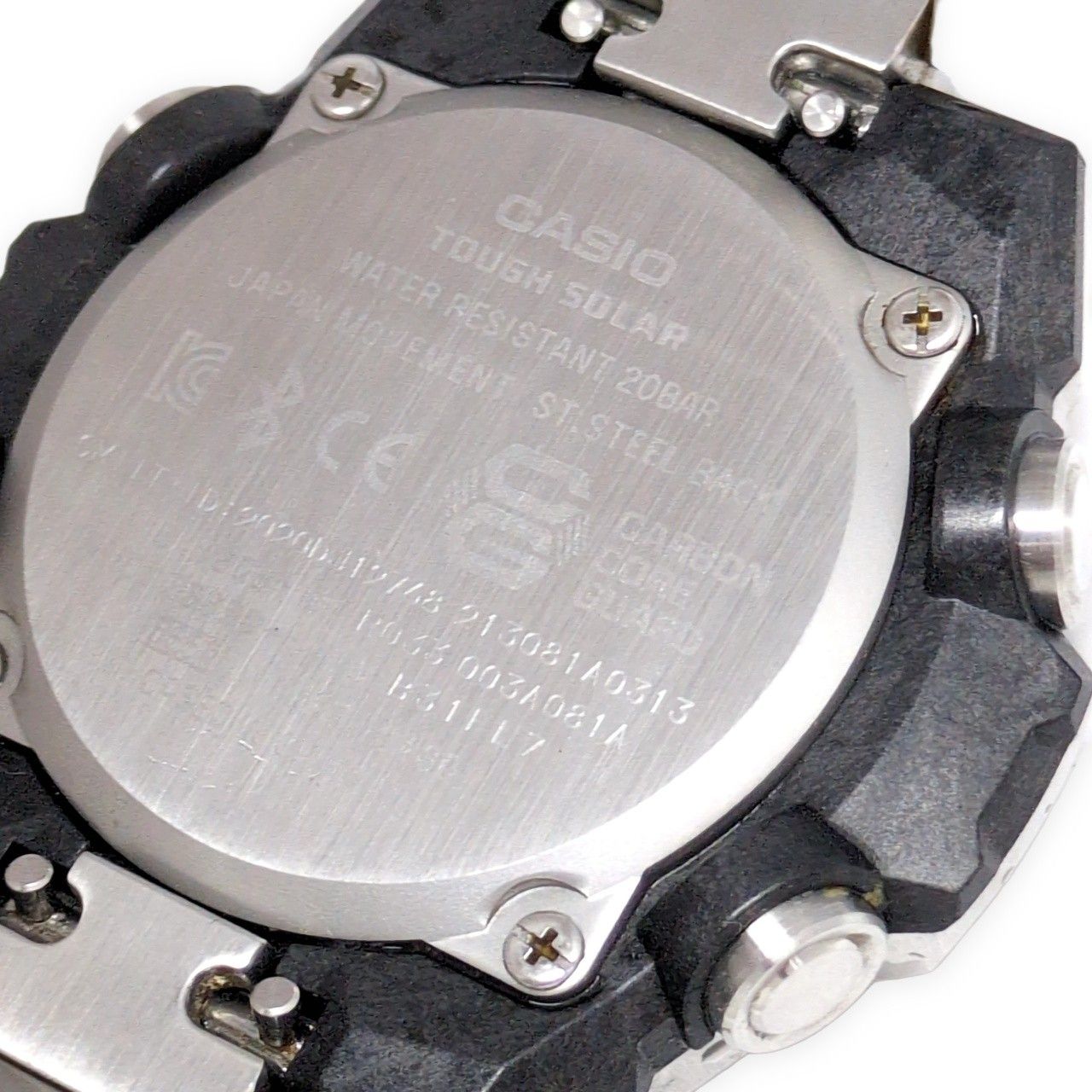 G-SHOCK ジーショック GST-B400D-1A G-STEEL タフソーラー Bluetooth搭載 LEDライト シルバー ブラック 2021年5月発売 G-SHOCK ジーショック GST-B400D-1A G-STEEL タフソーラー Bluetooth搭載 LEDライト シルバー ブラック 2021年5月発売