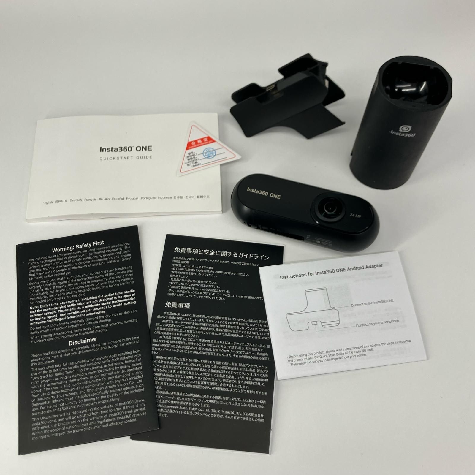 insta360 アクションカメラ insta360 ONE ブラック