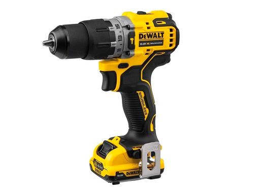 デウォルト(DEWALT)コードレス振動ドリルドライバー電動工具穴あけ締付工具【オンライン限定商品】コンパクトシリーズブラシレスモーター10.8Vバッテリー2個充電器付きDCD706D2