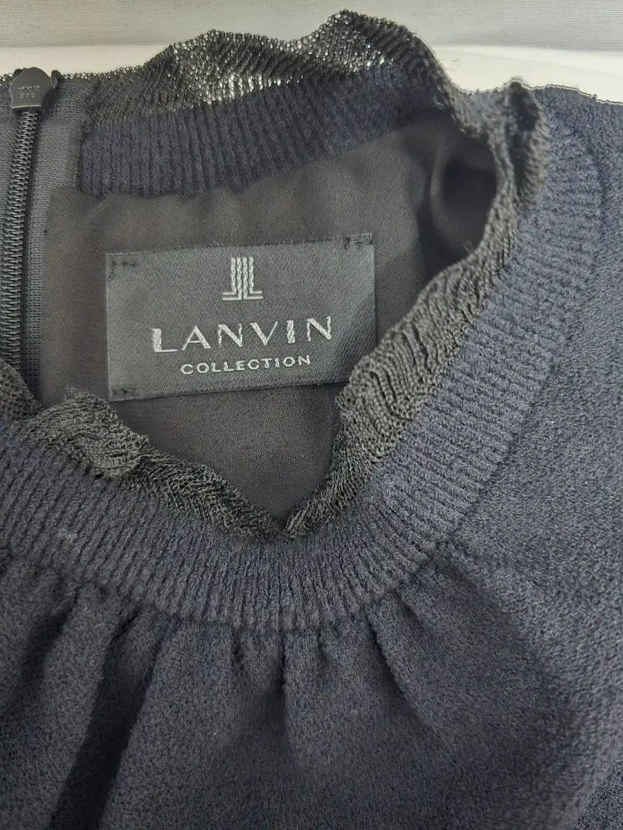 LANVIN ランバンコレクション 秋冬 ロング丈ワンピース LANVIN ランバンコレクション 秋冬 ロング丈ワンピース