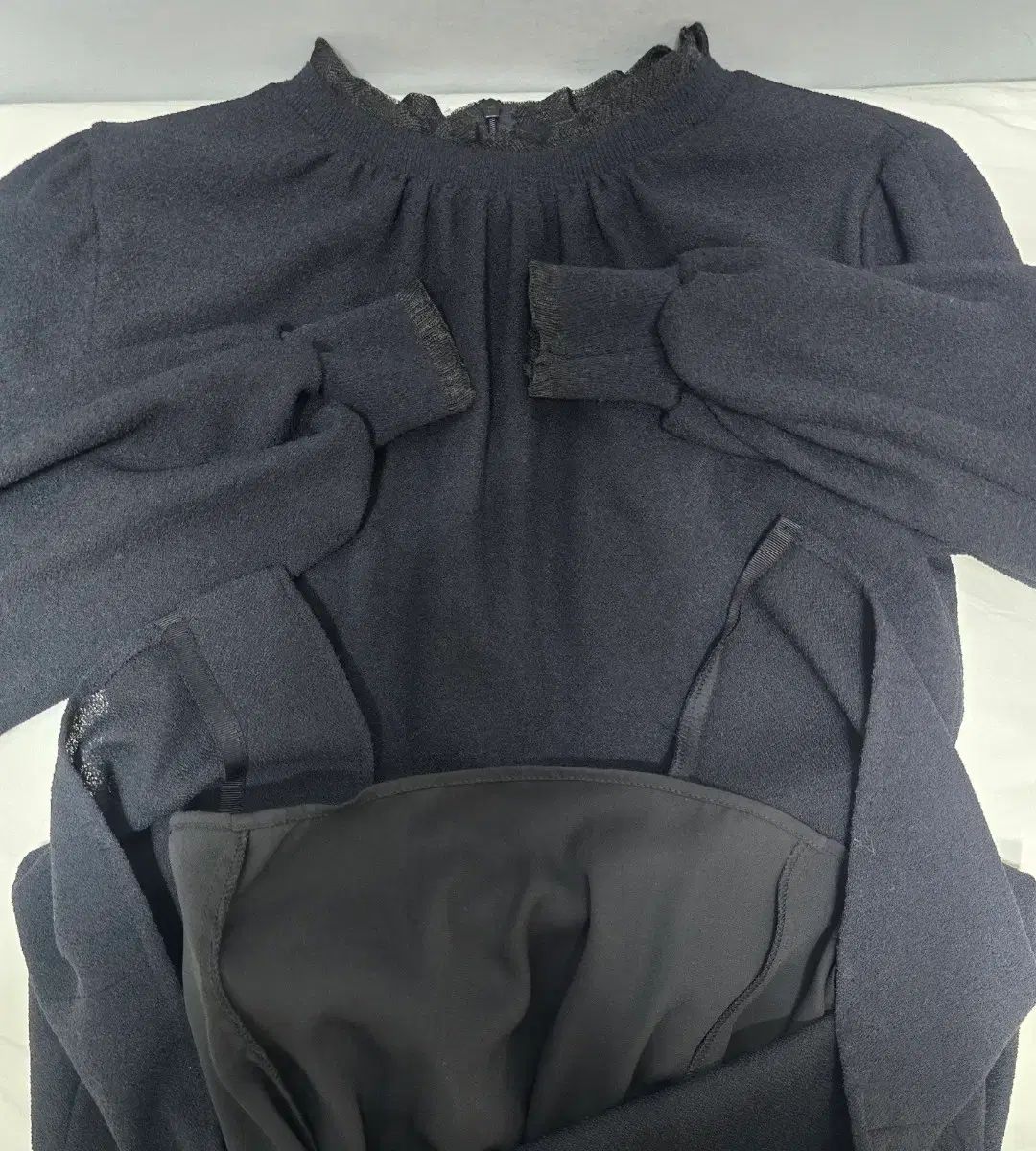 LANVIN ランバンコレクション 秋冬 ロング丈ワンピース LANVIN ランバンコレクション 秋冬 ロング丈ワンピース