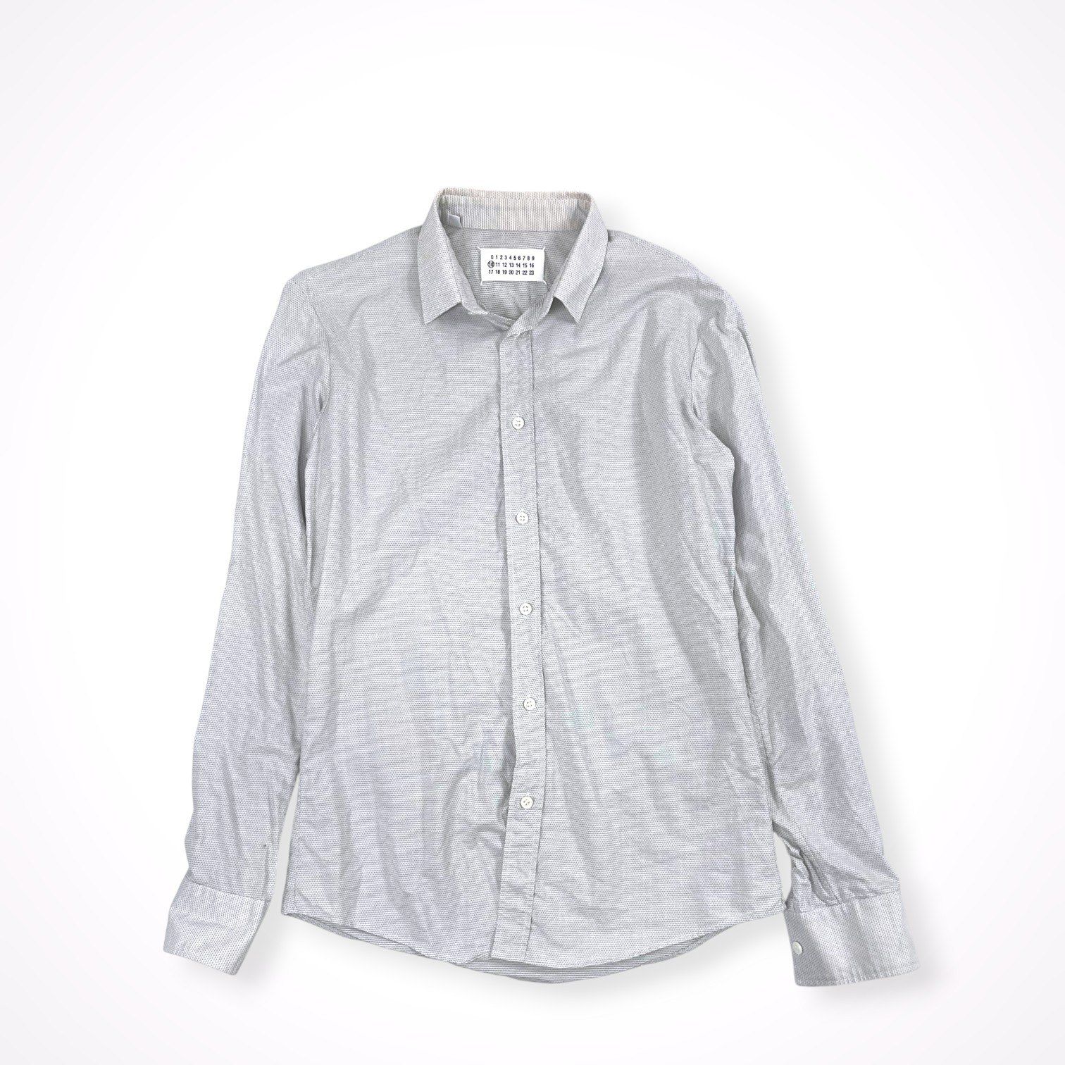 Maison Martin Margiela / アーカイブ スリムフィットシャツ ここのえタグ SIZE:44