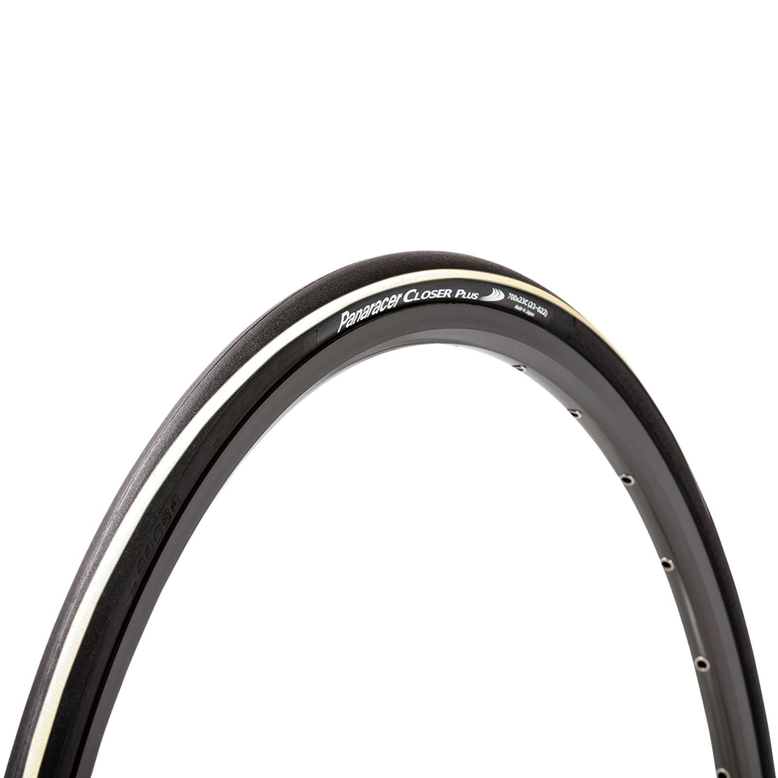 新品 パナレーサー(Panaracer) クローザープラス CLOSER PLUS 700×23C クリンチャー 黒/白ライン F723-CLSP-W