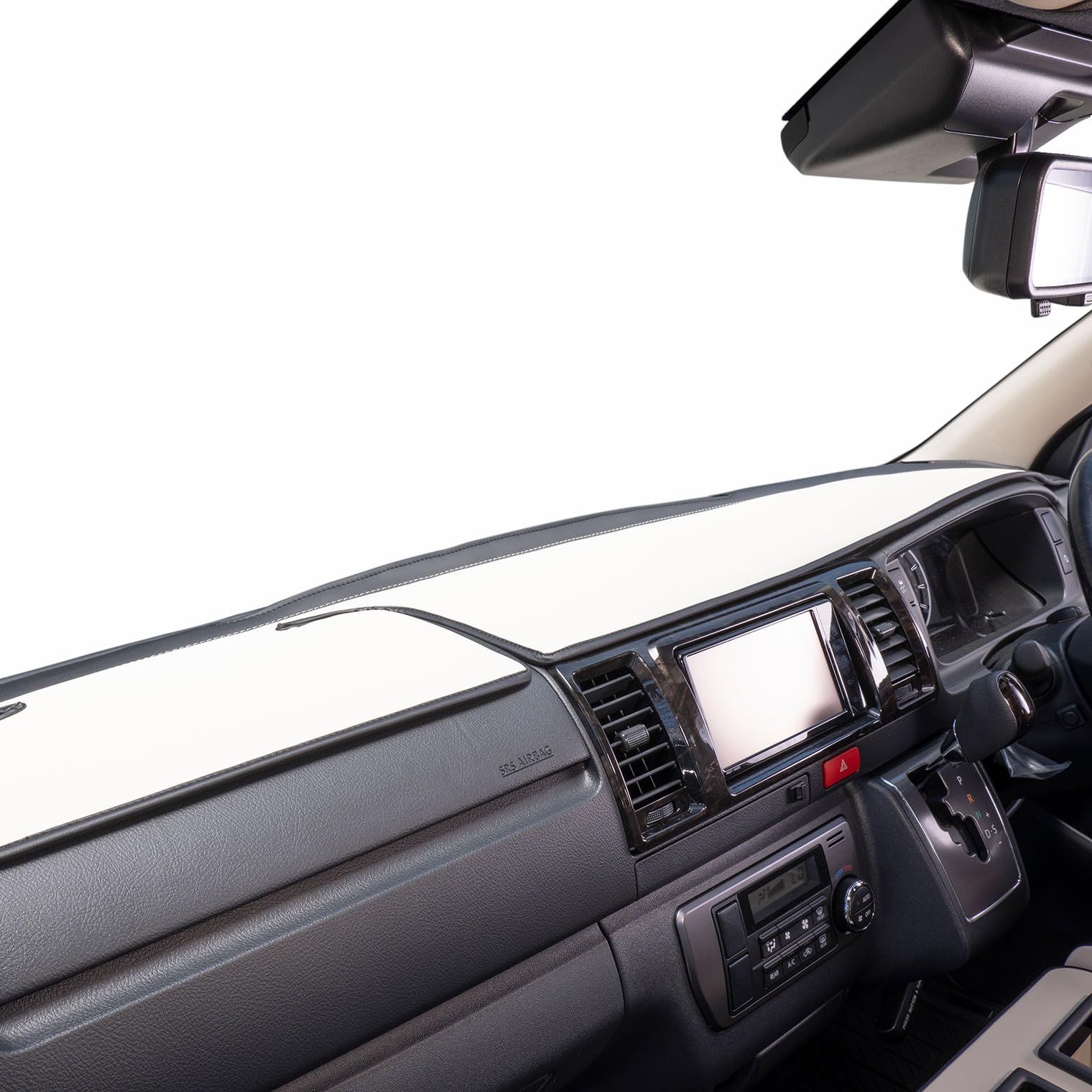 新品 グレイス(grace) 200系ハイエース ワイド車専用 ダッシュボードマット ダッシュマット プライム カラー:バニラ GAC-HIWDMPVA