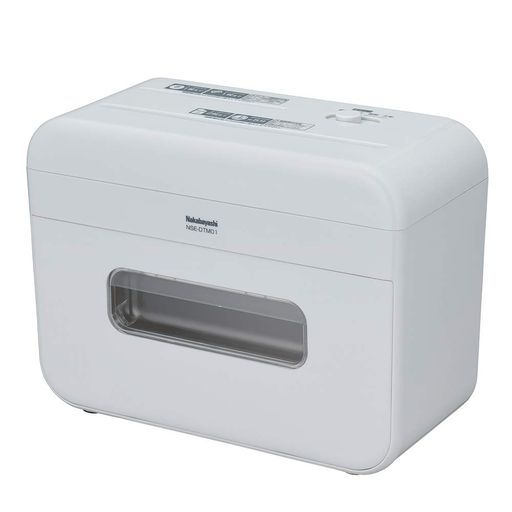 ナカバヤシパーソナルシュレッダハイセキュリティーデスクトップライトグレーZ0618