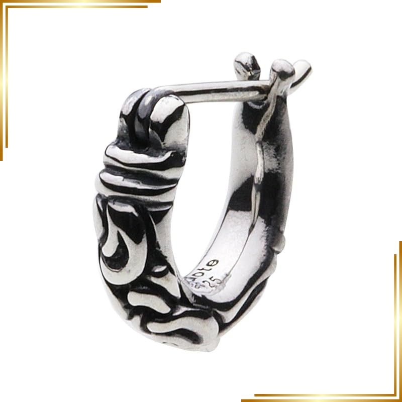 【新品】 [セノーテ]スクロール フープ ピアス【シルバー925 シルバーアクセサリー】e0479 1 7,421円