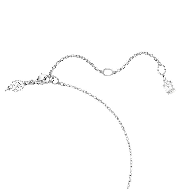 【新品】 Ariana Grandeコレクション、クリアクリスタル&パール、ロジウム仕上げ、Ariana Grandeジュエリーコレクションの一部、ネックレス、イヤリング、ブレスレット。, One Size, クリスタル、キュービックジルコニア。, クリスタル