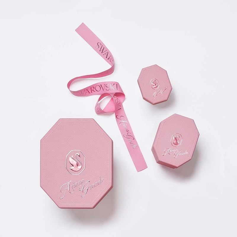 【新品】 Ariana Grandeコレクション、クリアクリスタル&パール、ロジウム仕上げ、Ariana Grandeジュエリーコレクションの一部、ネックレス、イヤリング、ブレスレット。, One Size, クリスタル、キュービックジルコニア。, クリスタル