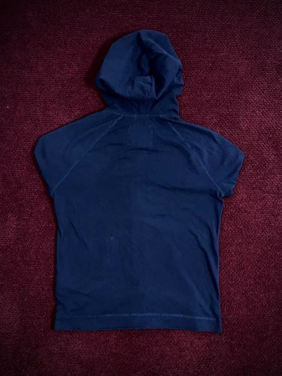アバクロンビー スモールロゴ ネイビー WHO ジップアップ キッズ XL