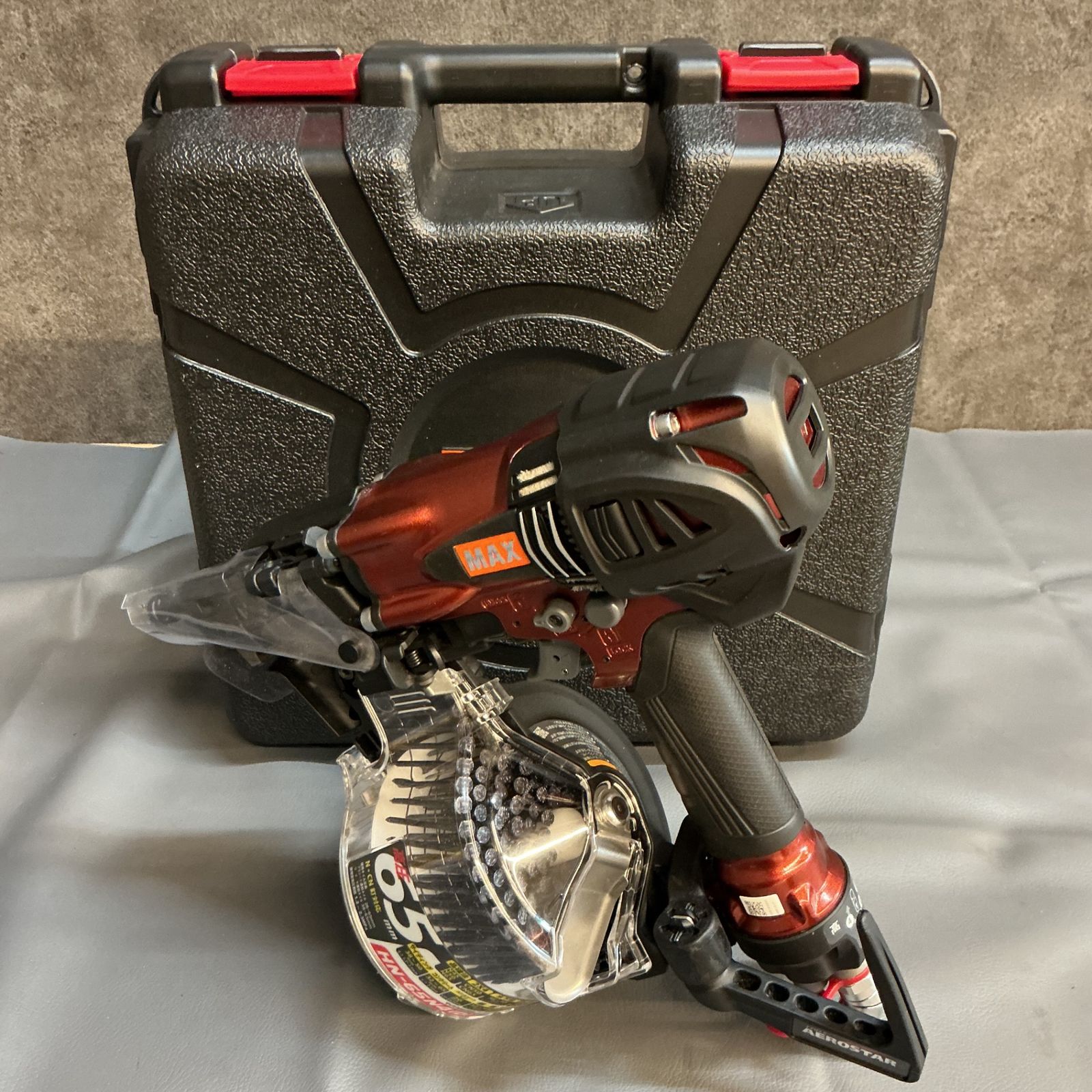 【中古】マックス(MAX) 高圧エア釘打ち機 HN-65N4(D)-R 【越谷店】