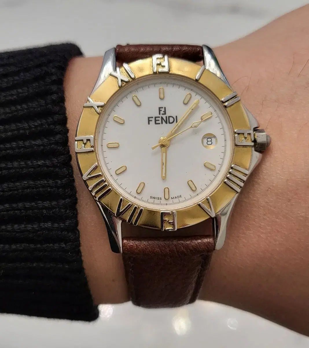 フェンディ メンズ コンビ スリム ウォッチ FENDI(フェンディ) ブレスレット