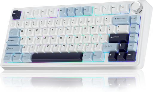 AULAF75ラピッドトリガーキーボードメカニカルゲーミングキーボードワイヤレス75%キーボードBluetoothPBTキーキャップ・ホットスワップ 12,173円
