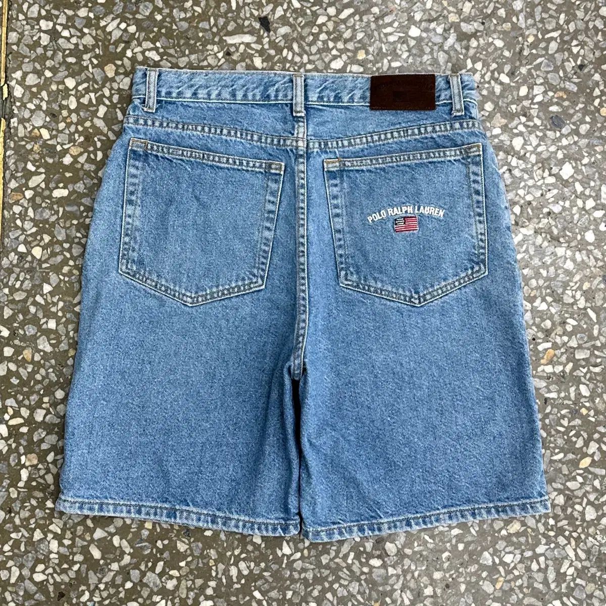 90s USA ポロ ラルフローレン デニム ショーツ 30