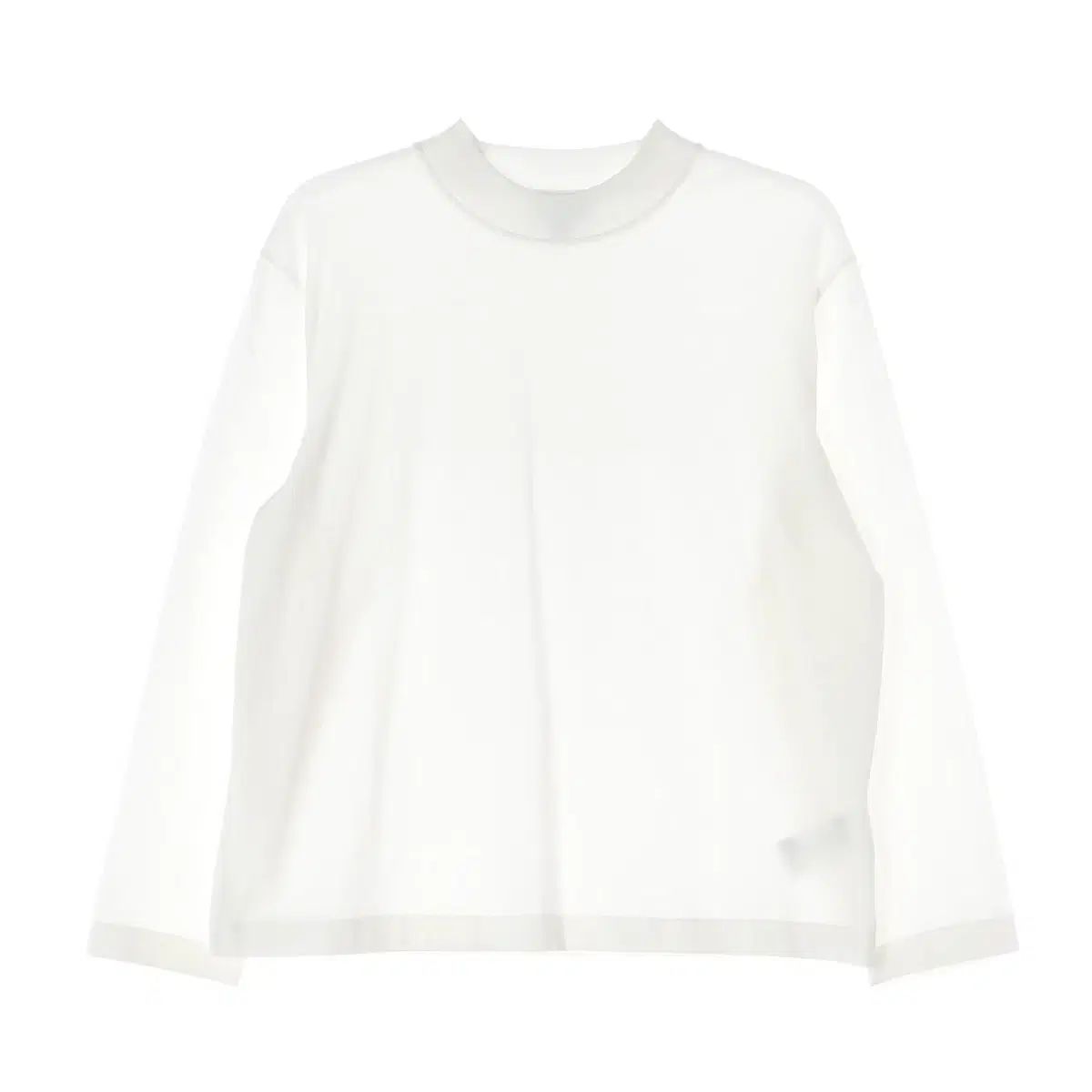 COS 22FW コットン 長袖Tシャツ 白