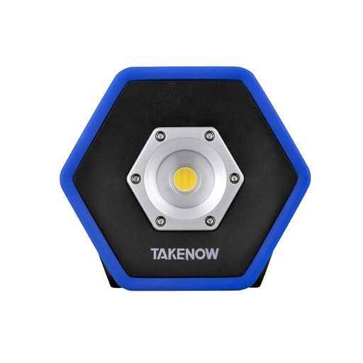 TAKENOWフロアライトWL4018USB充電式500/1000/2100ルーメン(3段階調整)180°C調整ハンドル立てかけて使用USBケーブル付属防水