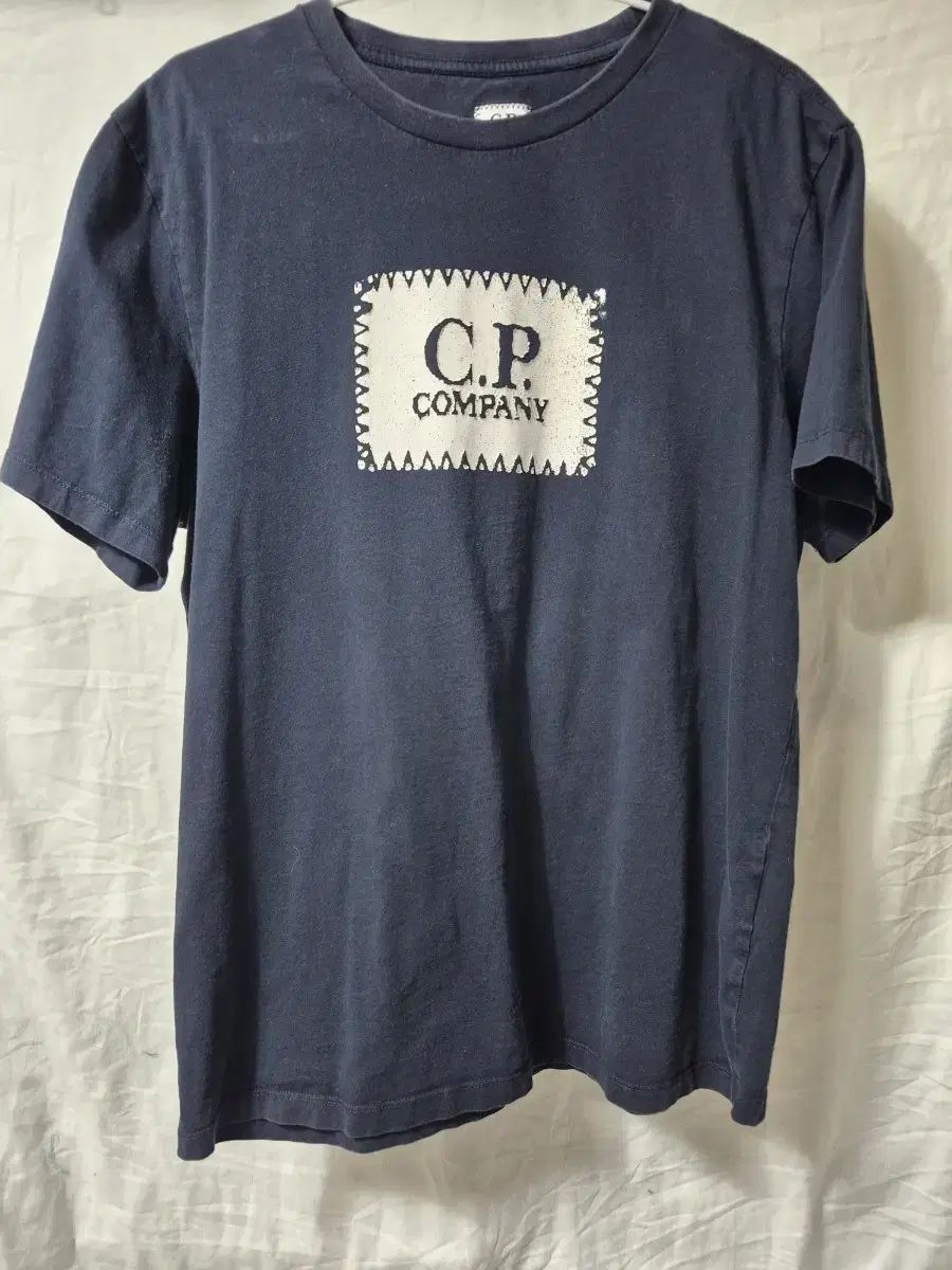 C P カンパニー ネイビー 半袖 Tシャツ