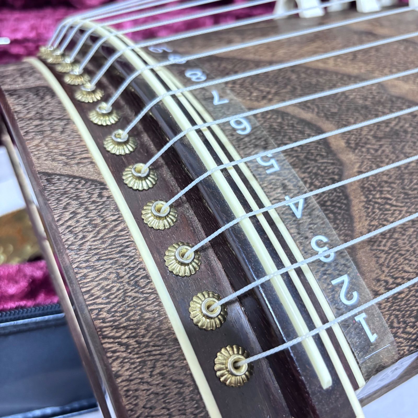 □【最上級モデル】響 ゼンオン 文化箏/文化琴 13弦 和楽器 短琴