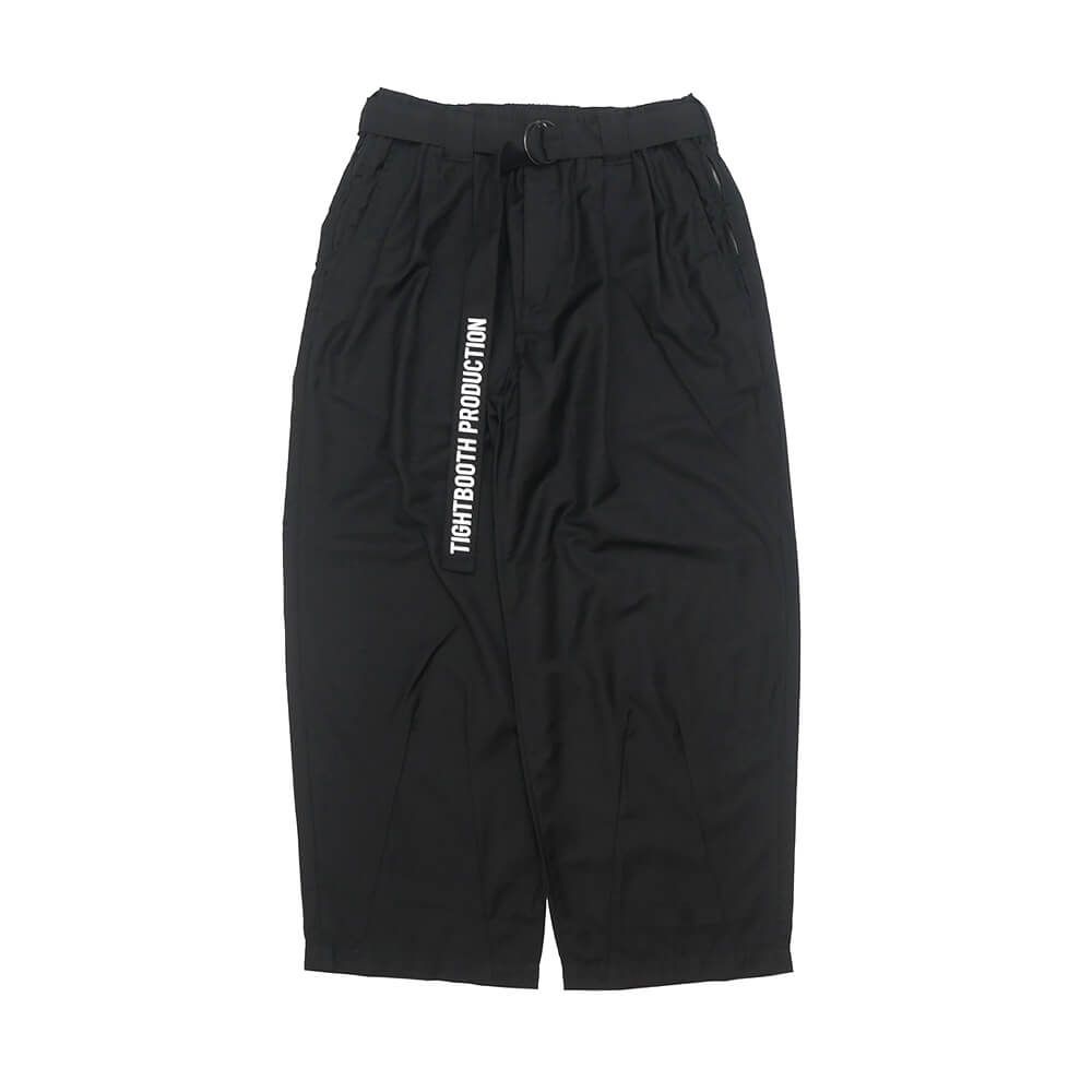 TIGHTBOOTH（TBPR） PANTS タイトブース パンツ ジーンズ BAGGY SLACKS BLACK　スケートボード スケボー