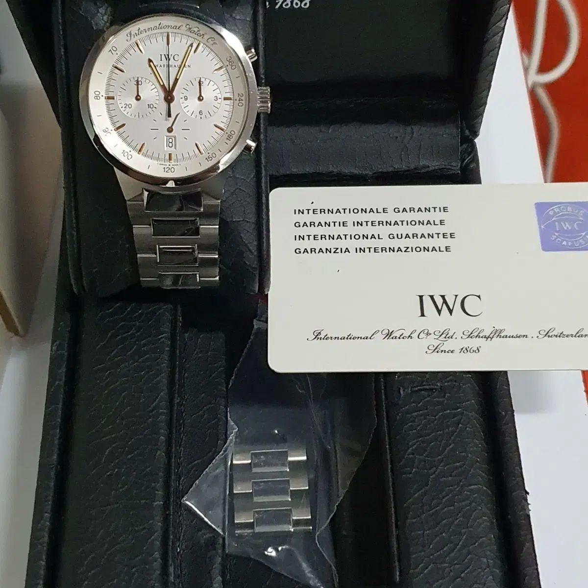 ブランド時計 IWC 正規品 時計 フルセット (年式古いです)