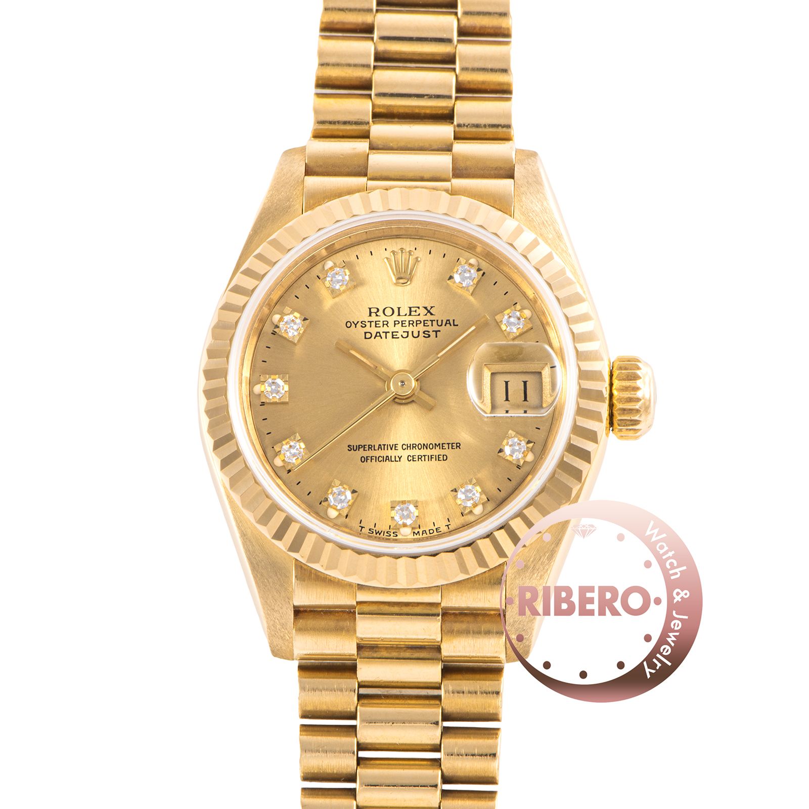 ROLEX ロレックス デイトジャスト 69178G N番 K18YG【中古】