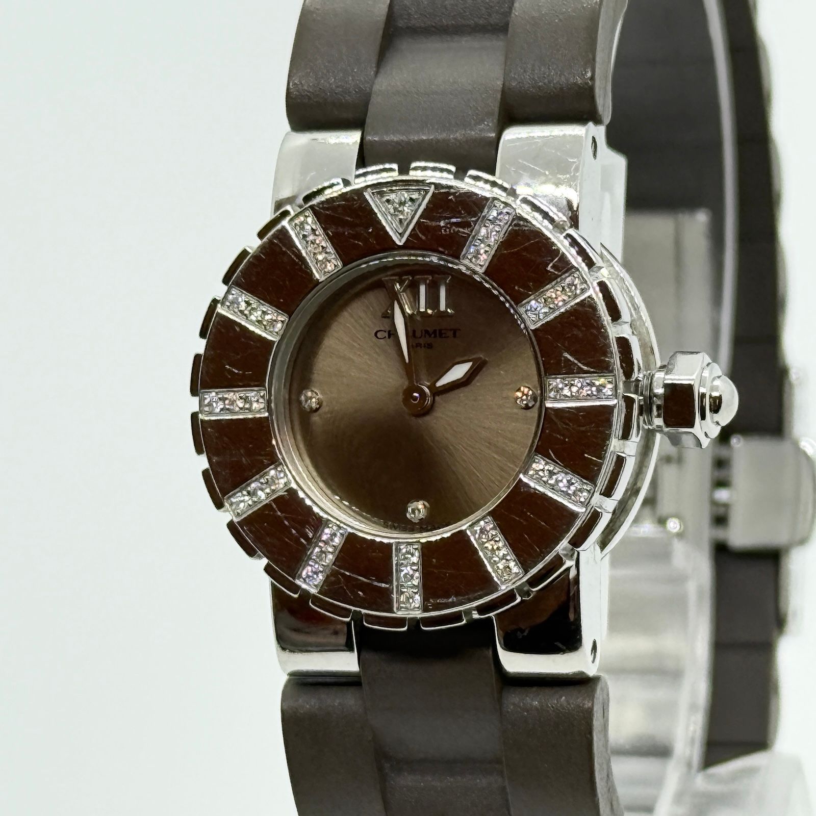 Chaumet ショーメ クラスワン 621-4517 ベージュ QZ レディース 腕時計 稼働品