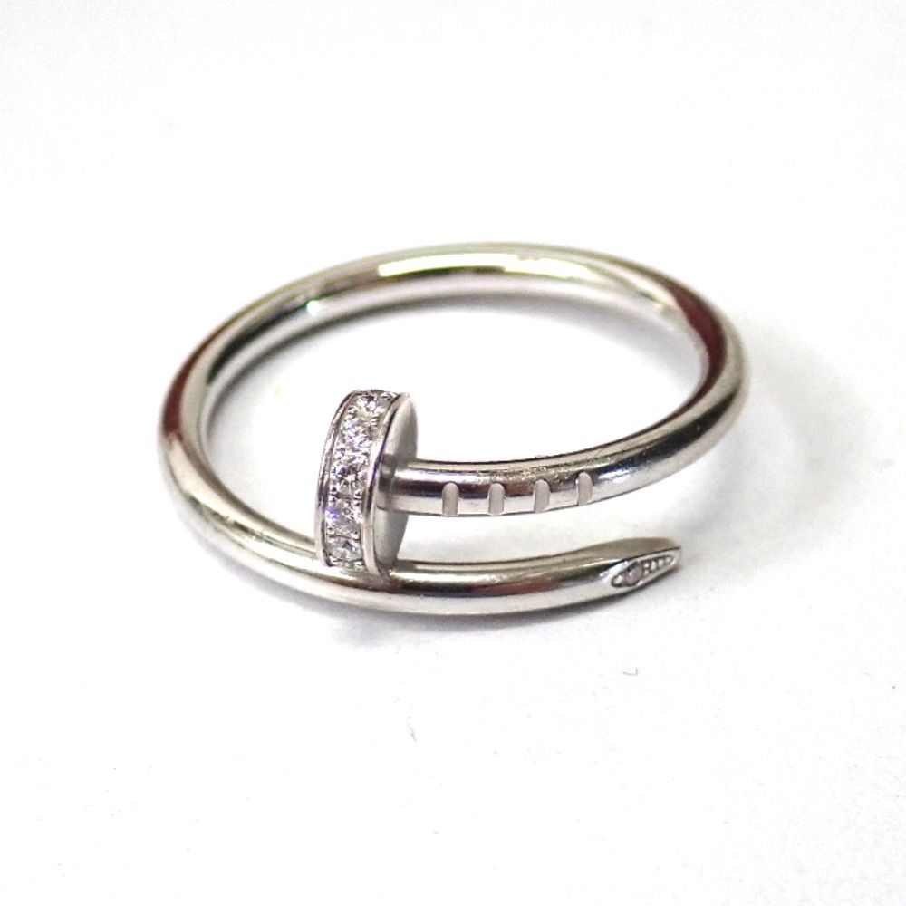 Ft642961 カルティエ リング・指輪 ジュストアンクル SM ダイヤ #51 レディース CARTIER 中古