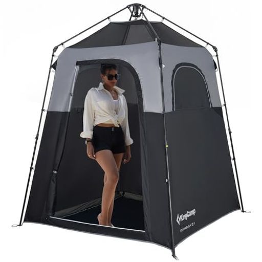 KingCamp着替えテントワンタッチ大型単室非常用トイレ簡易シャワールーム簡易トイレ更衣室ビーチテントプライベートテント防災設置簡単持ち運び便利収納袋付き
