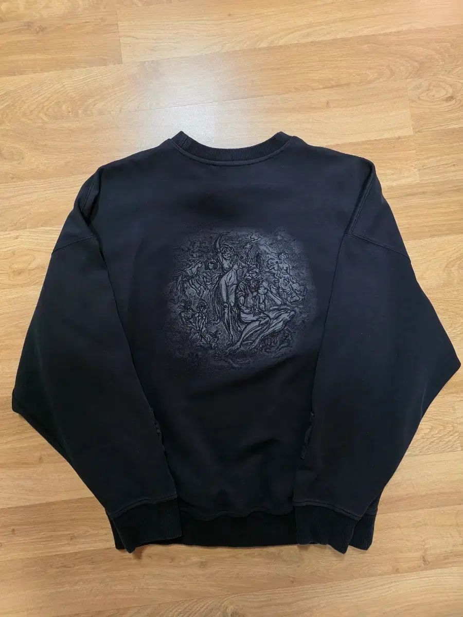 SONGZIO HOMME(ソンジオ・オム) kr100 ブラック スウェット